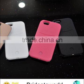 LED Light Selfie Case For iPhone 6 6s Fashion Back Cover