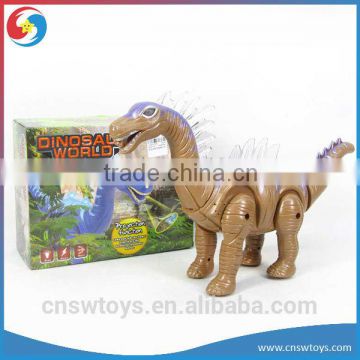 Battery operated plastic robot dinosaur toys with light and sounds