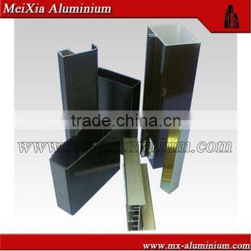 powder coating alu profile to make window in good quality