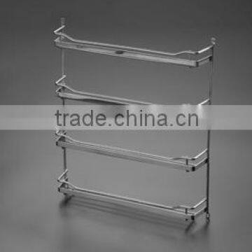 Four-layer Iron kitchen storage wire basket