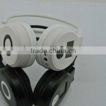 2013 new product hot selling stereo bluetooth SD MP3 earphone +FM from shenzhen factory