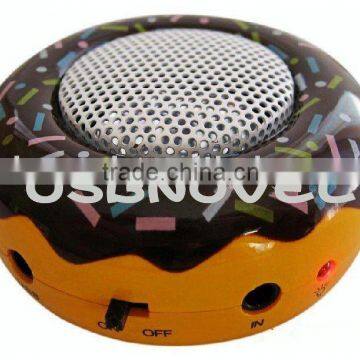 Lovely doughnut mini speaker UST-SP 56