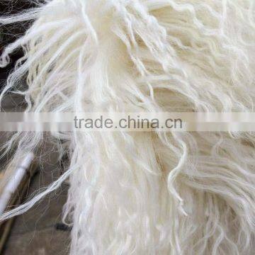 Curly Kalgan Lamb Fur Plate For Garment / Fur Plate For Fur Coat / Sheepskin For Coats