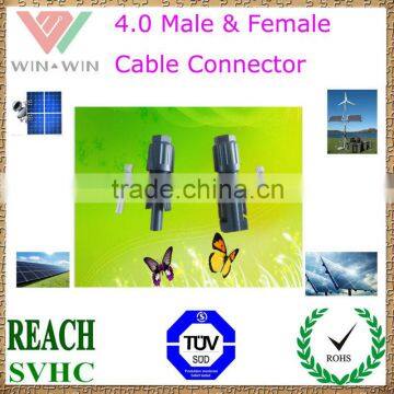 Factory Price 4.0 Male & Female Cable Connector