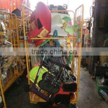 Used kick board with mixed plastic products toys, baby items...by 40 FT HQ container exported from Japan TC-009-47