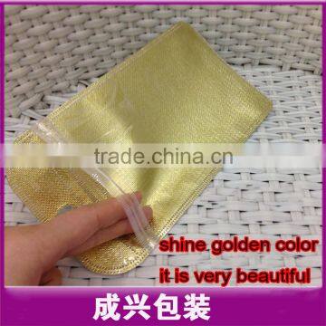 Hanging Packaging Bag/nylon Zipper Pouch/golden Silver Color Packing Sleeve for Mobile Phone Cover photo-6