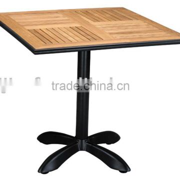 Outdoor Ash Wood Aluminum Table DJ-T045