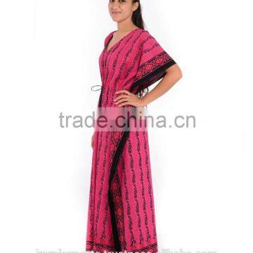 Kaftan Modern Islamic Dress Turkish Abaya Dress / Dresses Short Sleeve Muslim Maxi Dresses