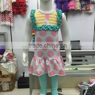 2016 Spring Summer Deisgn Toodle Boutique Remake Clothing Baby Girls Kids Easter Fashion Cotton Colorful Girls Spring Outfits photo-2