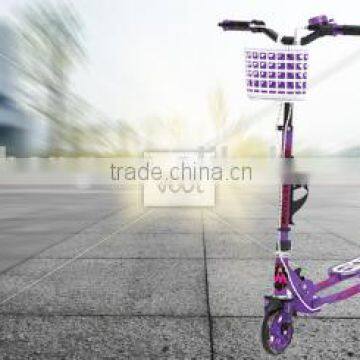 Folding style kids 3 wheel scooter pedal kick scooter