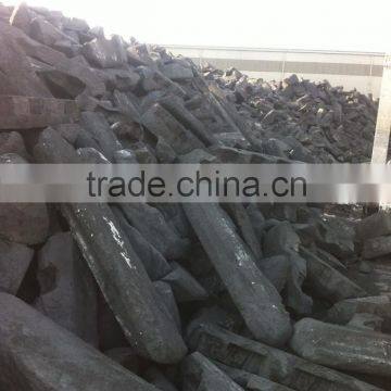 Carbon anode scrap, 150mm-300mm