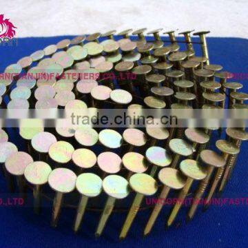 1' 15 degree coil roofing felt nails