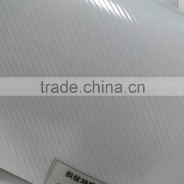 Diagonal Finish PVC Floor film for protecting advertising