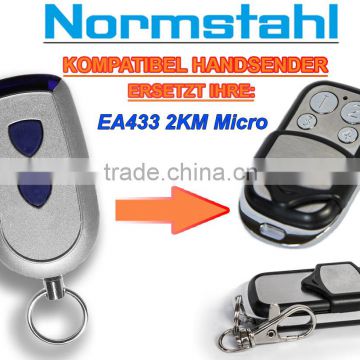 For NORMSTAHL transmitter EA433 2KM Micro,NORMSTAHL garage door transmitter replacement