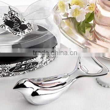 The Love Bird Chrome Bottle Opener