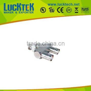 BNC Y shape female to female to male convertor