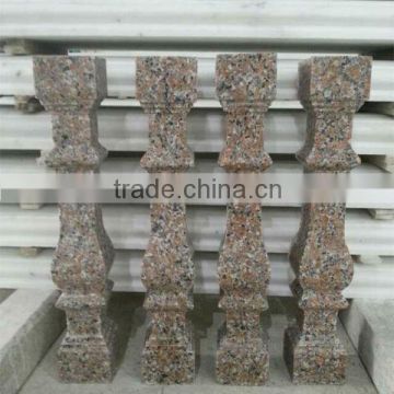 Granite and marble marble decorative items, stone pillars columns, stone railing balustrade