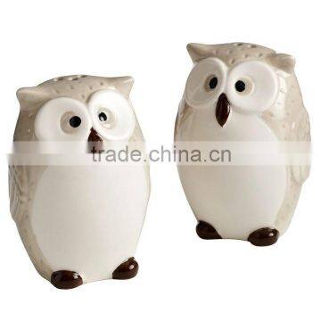 factory direct ceramic animal salt and pepper shaker