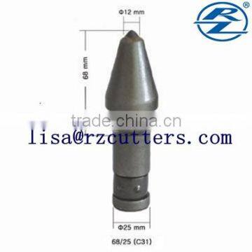 C21 C31round Shank Trencher Cutter Bits Bullet Teeth Tungsten Carbide Trenching Conical Picks photo-4