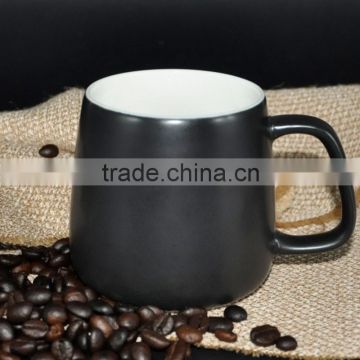 full colour porcelain coffee mug with lid and spoon