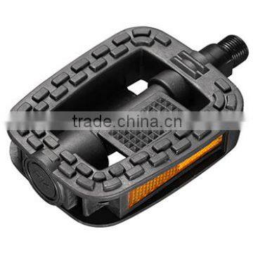 hot sale high quality wholesale price black durable plastic bicycle pedals bicycle parts