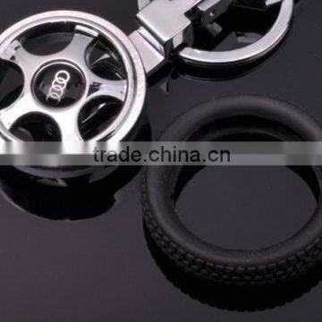 Custom Promotional tire Key chain /car tire key holder