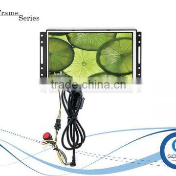GAD-073 OF 7" LCD Open Frame pop Advertising car players and show taxi products retails screen