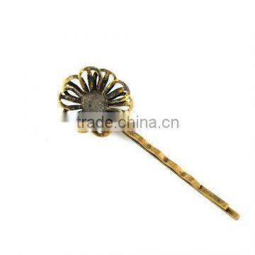 Cute metal hair claw clip flower design new popular