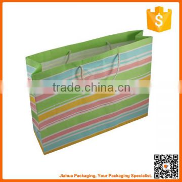 factory directly custom high end gift paper bag for clothing