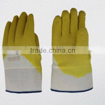 Open Back Latex Coated Glove