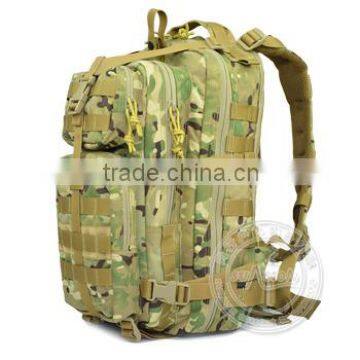 1000D waterproof fabric Military Tactical Backpack stitched with nylon