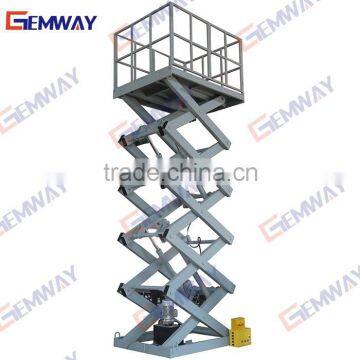 3ton Hydraulic warehouse platform lift freight elevator price