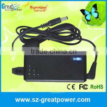 24v laptop switching power ac adapter 1500ma with blue pilot lamp