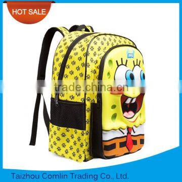 SpongeBob Squarepants Funny Design 2016 Children Popular School Bag Kids photo-3