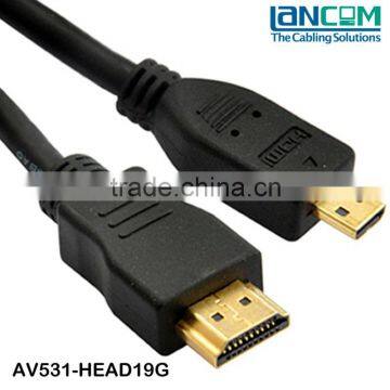 Factory Wholesale Micro HDMI Cable For Home Theatre HDTV PS3