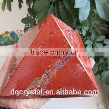 factory bulk red jasper energy crystal pyramid for healing