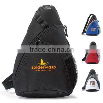 Wholesale Polyester gym sling one shoulder Sports Backpack bag