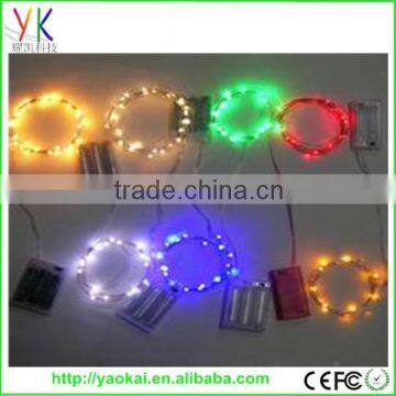 3m 20led Decorative Chrismtas led copper wire string lights with timer