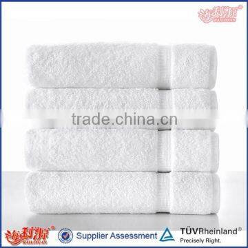 TOWEL MANUFACTURER Soft solid color dobby border terry 100% cotton towel