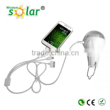 Portable 12w solar home light and portable solar power system for camping lighting with battery