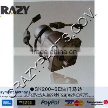 KP56RM2G-011 SK200-6E Throttle Motor Stepper Motor for Excavator Electric Parts