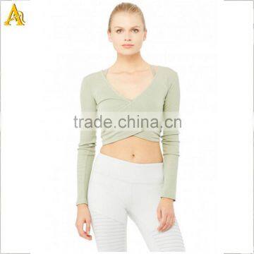 Plain Long Sleeve Loose T Shirt For Women