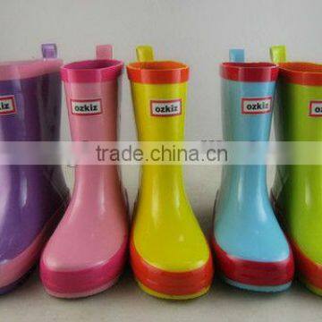 Colorful Rubber Rain Boots For Teens