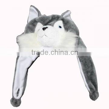 Newest Style Customized Soft Plush Animal Hat for Winter