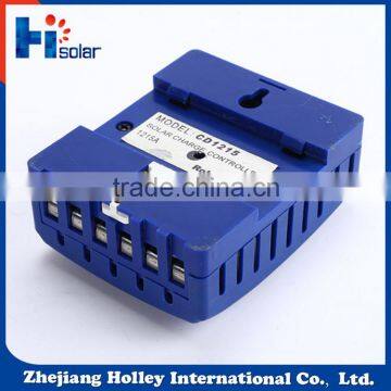3 LED indicators for different charge status 10A mini pwm solar charge controller