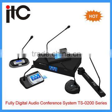 Professional voting discussion digital audio conference system for conference project