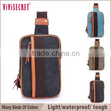 Vivisecret Canvas Backpack Fabric,canvas One Strap Backpacks for Teenage photo-2