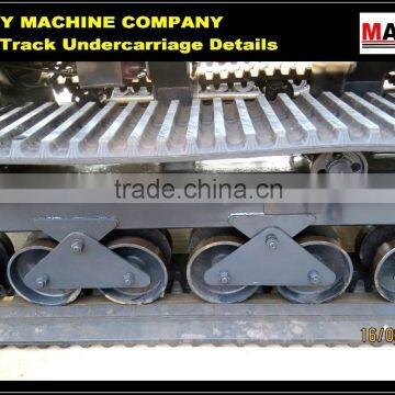 Rubber Crawler Self-unloading Farm Tractor for Muddy Field , Swamp , Wetland , CE / ISO / SGS , Model: CDT60 photo-5