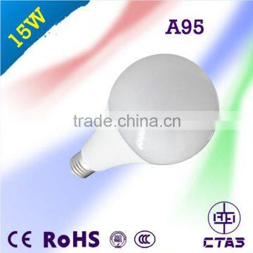 OEM ODM CE RoHS 12V 220V A95 E27 15W SMD2835 led bulb for home lighting