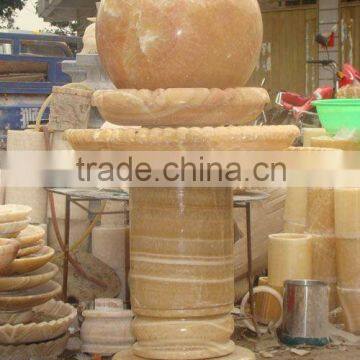 Nature Marble Carving Stone Ball Stone Sphere photo-2